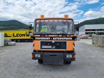 MAN 4X4 13/222 s hydraulickou rukou atlas/sklápač - 2