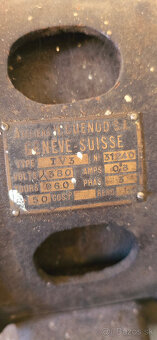 Predam elektromotor Geneve Suisse TV-3 - 2