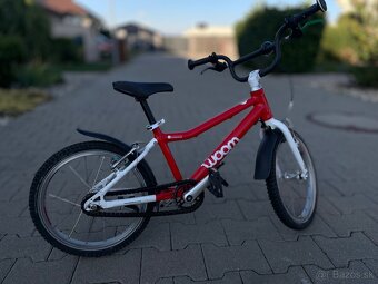 Woom 3 červenej farby - 2