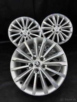 ✅ 5x112 r 18 Trinity Kodiaq krasny stav - 2