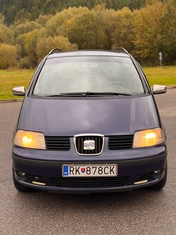 SEAT ALHAMBRA 1,9 TDI 85kw | 2004 | ŤAŽNÉ | 7miestne - 2