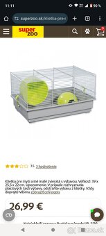 Klietka pre malé hlodavce - 2