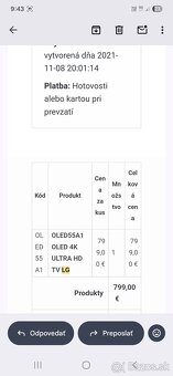 55' OLED televízor - 4K ULTRA HD TV LG - 2