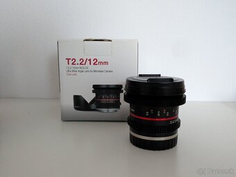 Samyang 12mm F2.2 f/2 NCS CS CINE pre Sony E-mount - 2