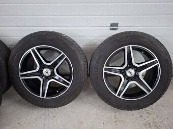 Alu disky 5x112 R17 + zimné pneumatiky 235/60 R17 - 2