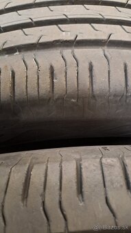 Predám 4ks jazdené letné 225/60r17-99V Continental - 2