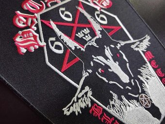 BATHORY nášivka veľka na chrbát - 2