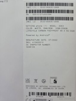 Nothing Phone 1 (12GB RAM + 256GB) - 2