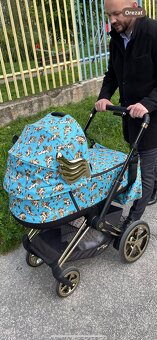 Vanička Jeremy Scott Cherub Blue pre E-priam a Priam - 2