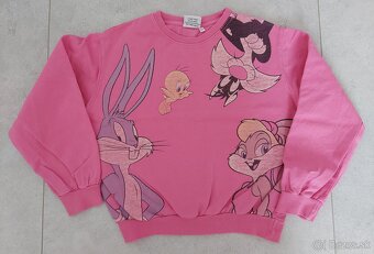 dievčenská tepláková súprava (134 cm) - 2