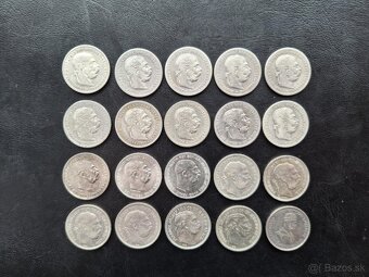 Strieborné mince RU a Rakúsko - 2