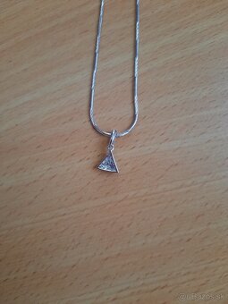 Strieborna retiazka s priveskom - 2