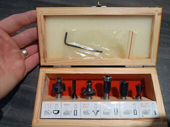 Frézy do dreva 8mm - 2