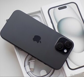 iPhone 15 Black BATERIE 100% TOP - 2