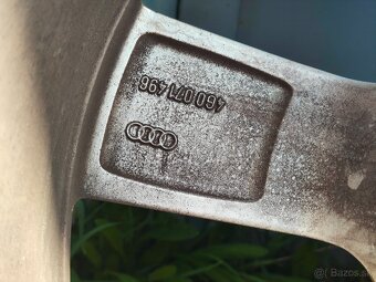 5x112 225/60 R16 ET37 7,5J AUDI zimné pneumatiky - 2
