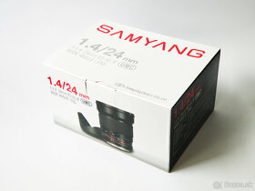 Samyang 24mm f1,4 ED AS UMC (Nikon F) v záruke do 10/2024 - 2