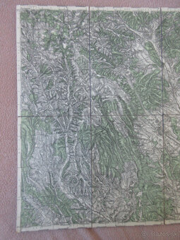 Mapa Lučenec, Hor. Strháry, Halič, Divín, Fiľakovo r. 1945 - 2
