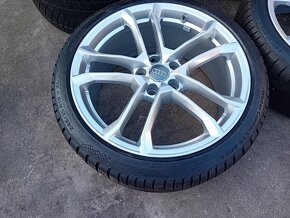 19" ALU 5x112 or AUDI R8 dvojrozmer, zimné pneu ako nove TO - 2
