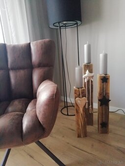 SADA SVIETNIKOV výška 70 / 60 / 50cm - 2