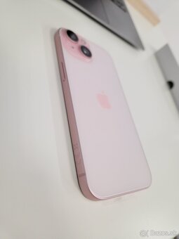 Apple iPhone 15 128GB Pink - ako nový - 2