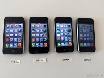 Predám 4x iPhone 3GS - 2