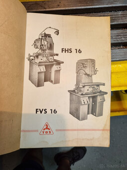 Horizontálna fréza TOS FHS 16 - 2