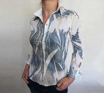 Dámska košeľa s crash efektom Promod veľ.S - 2