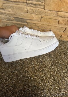 Nike air force 1 biele/white 42,5/27cm Nove - 2