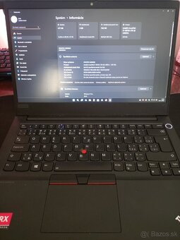 2x Thinkpad E14 i7 amd RX640 funkčný +1 náhradné diely - 2