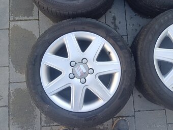 elektrony Disky SEAT 6,5Jx16H2 5x112 ET50 205/55R16 - 2
