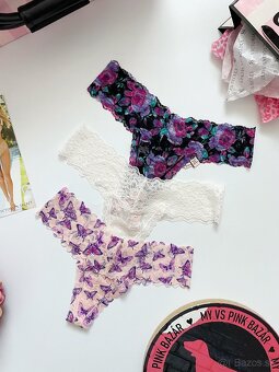Victoria’s Secret Pink tanga nohavičky XS - 2