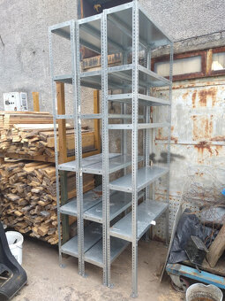 Kvalitné profi regále META 250x100x30,zánovné - 2
