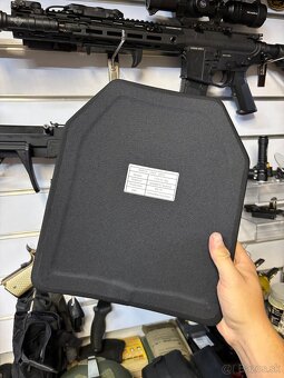 Balistické pláty 25×30 cm ochrana IV (UHMWPE + Aramid) - 2