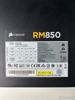 Corsair RM850 75-001938 zdroj - dohoda možná - 2