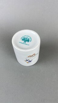 Párátnik s motívom husí, Moritz Zdekauer, modrá linka - 2