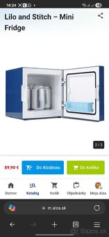 Mini chladnička Lilo and Stitch. - 2