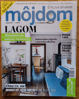 Predám 9 časopisov Môjdom - 2