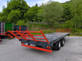 Vlečka na balíky s TP, nosnosť 10t - 2