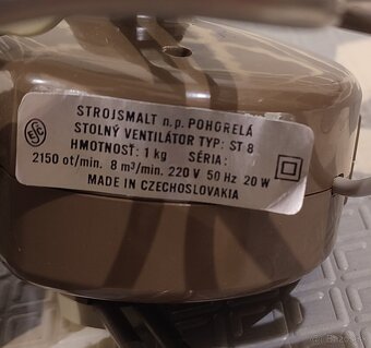 Ventilátor Strojsmalt ST-8 - 2