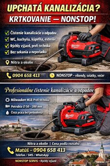 Čistenie odpadu/krtkovanie - 2