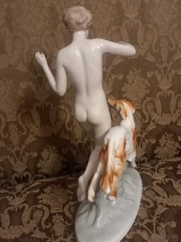 Royal Dux, Diana so psom - 2