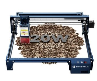 Laserová gravírovacia rezačka SCULPFUN S30 Pro Max 20W – ako - 2