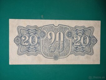 20 Korún Československých 1944 - 2