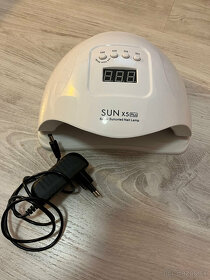 120W UV LED lampa na nechty SUN x5 - 2