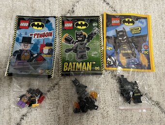 Lego BATMAN 3ks Minifigurky + 2ks Časopisy - 2