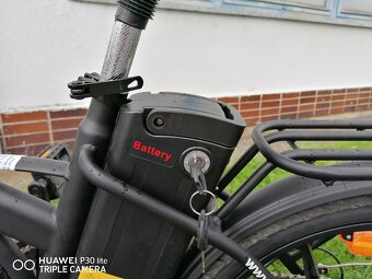 Elektrický skladací bicykel Li-Ion 10Ah batéria E-BIKE 20“ 2 - 2