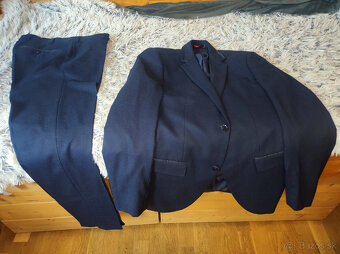 Tmavomodre sako Angelo Litrico SLIM FIT EUR 44 - 2
