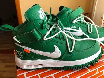 Nike Air Force 1 Mid Off-White Pine Green 42,5 nove - 2