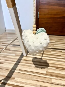 Drevený baby gym / hrazdička pre bábätká - 2