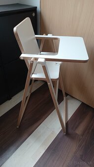 Ultra tenká drevena jedalenska stolicka SUPAFLAT - 2